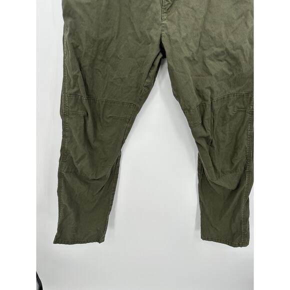 Wrangler Riggs Workwear Pants Mens 38x32 Green Ranger Ripstop Cargo 103W031FN - Picture 3 of 7